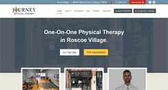 Desktop Screenshot of journeyphysicaltherapy.com